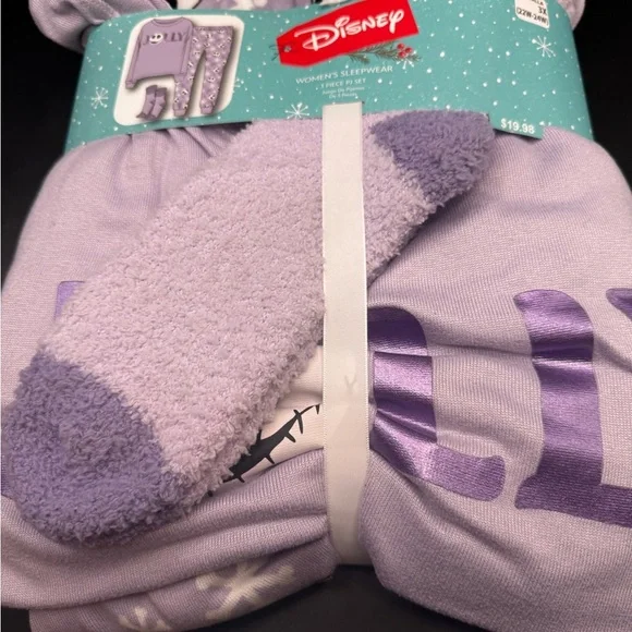Disney Jack Skellington 3 Piece Set Womens Size 3X (22-24) Pajamas Pjs Socks NWT - Picture 2 of 14